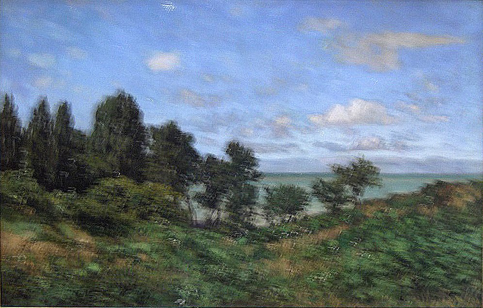 Coastal Landscape by Claude Monet