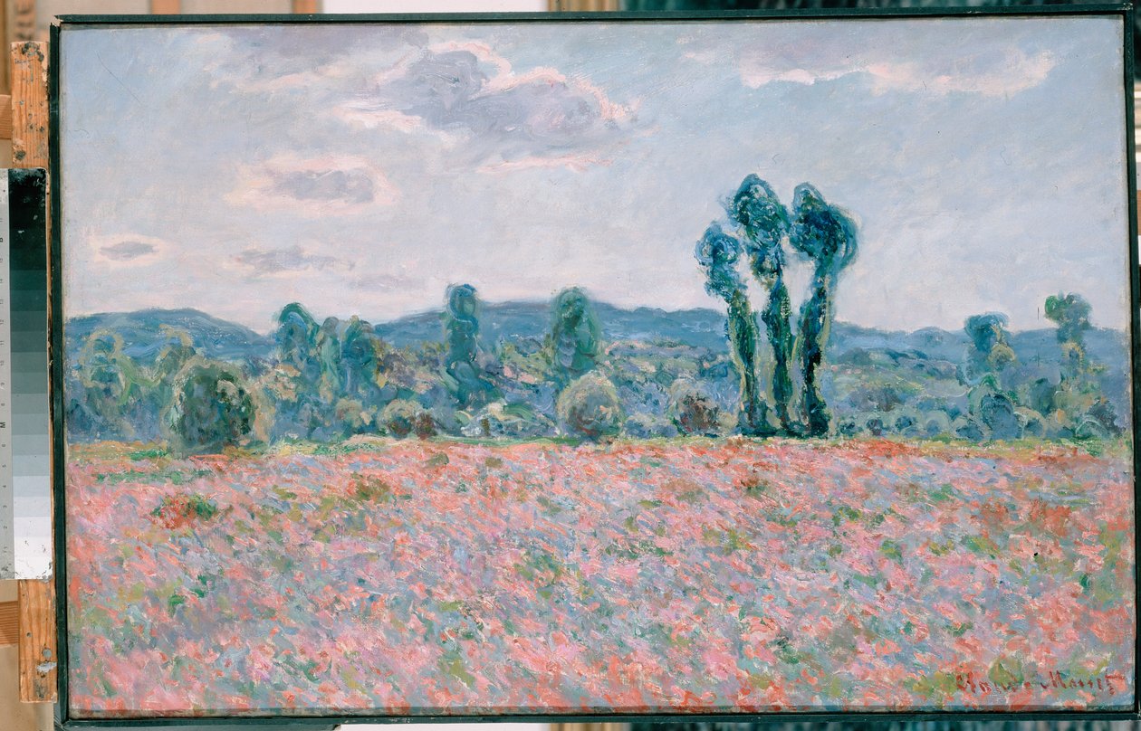 Poppy Field by Claude Monet