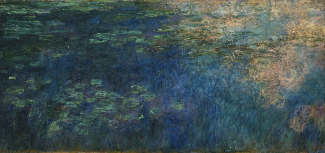 Reflections of Clouds on the Water-Lily Pond by Claude Monet