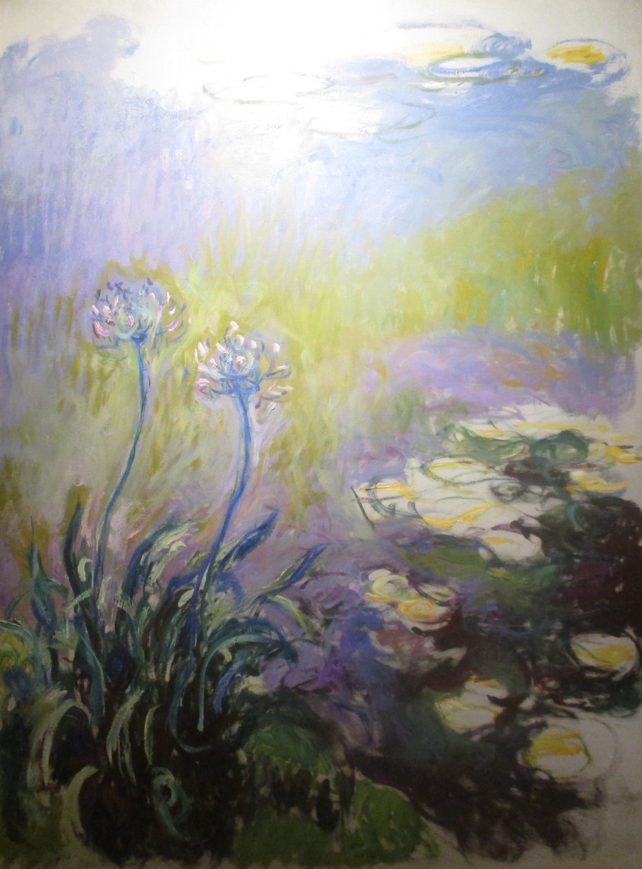 Agapanthus by Claude Monet
