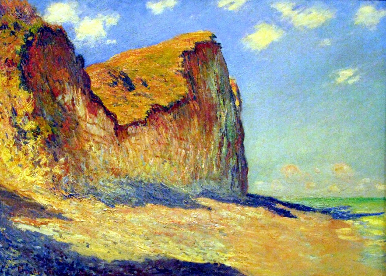 Cliffs near Pourville by Claude Monet
