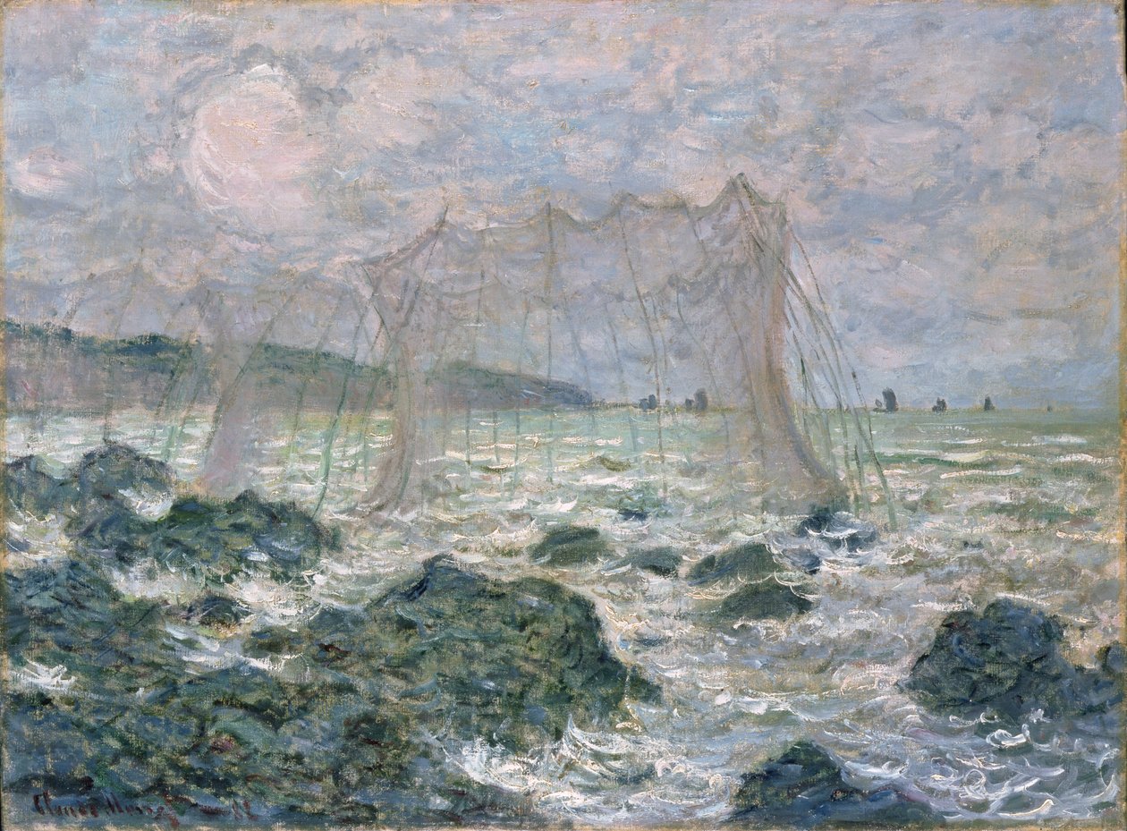 The Nets by Claude Monet
