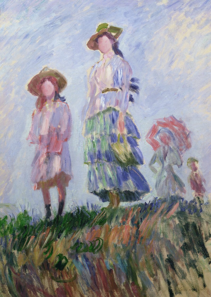 The Walk (Sketch) by Claude Monet