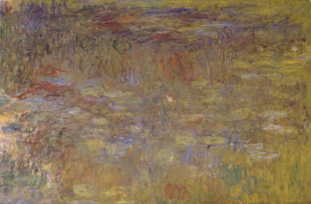 The Water-Lily Pond, c.1917-20 by Claude Monet