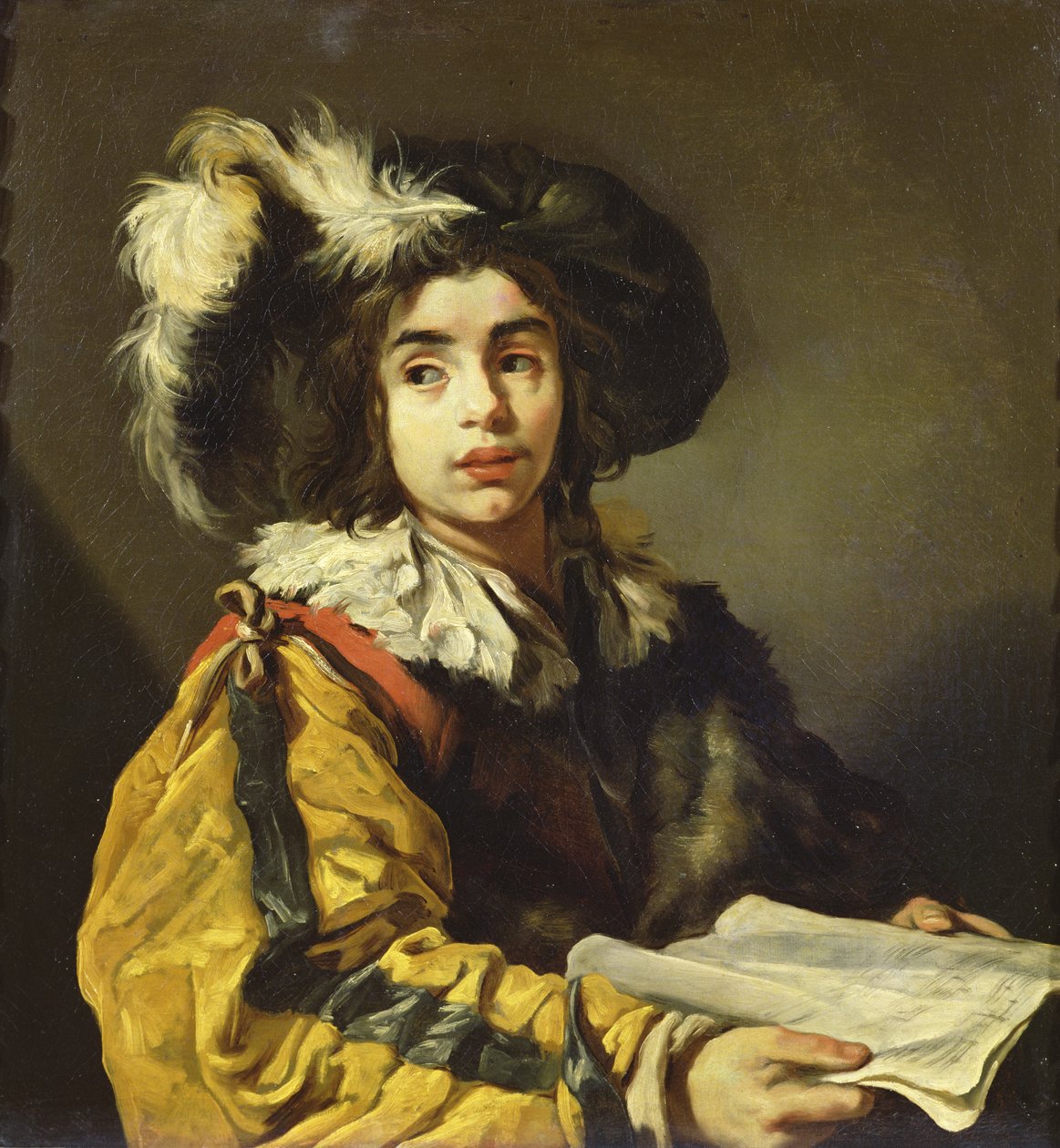 The Young Singer by Claude Vignon