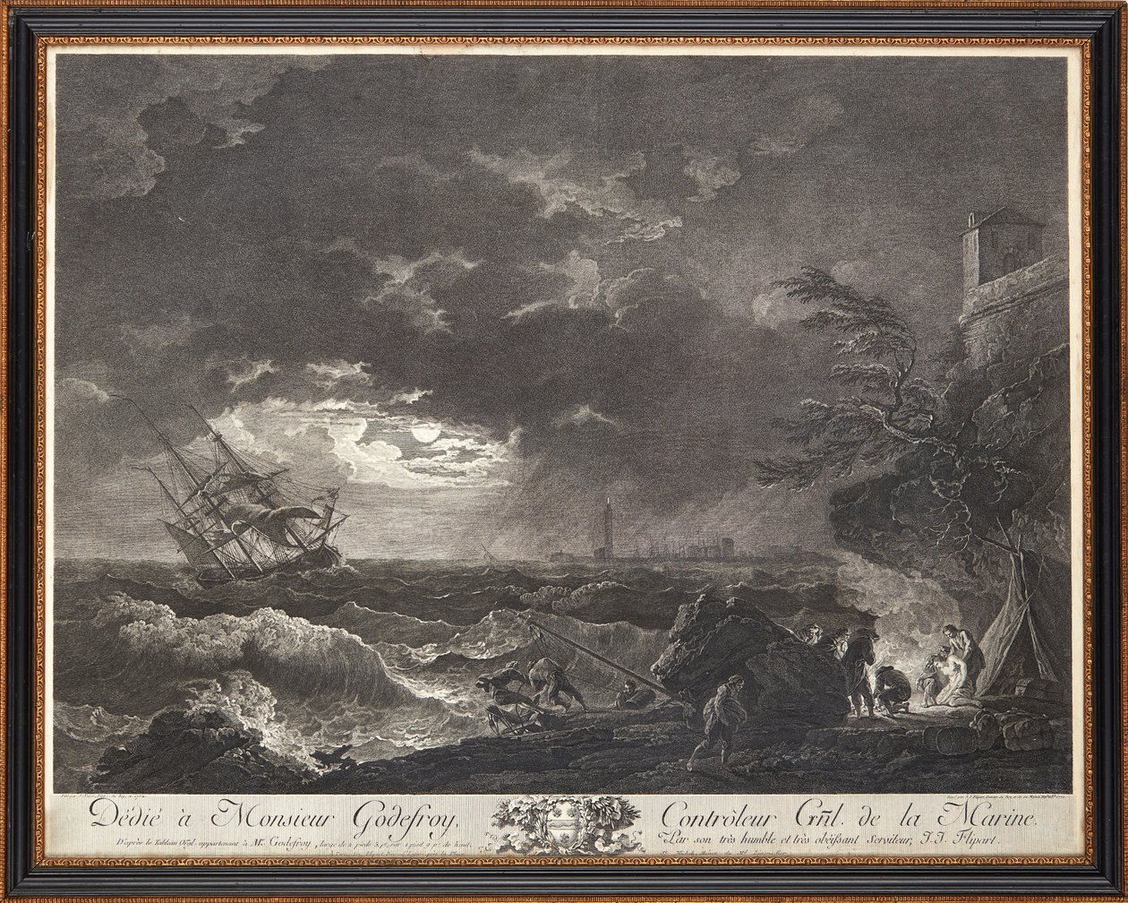 French Steel Engravings by Claude Joseph (after) Vernet