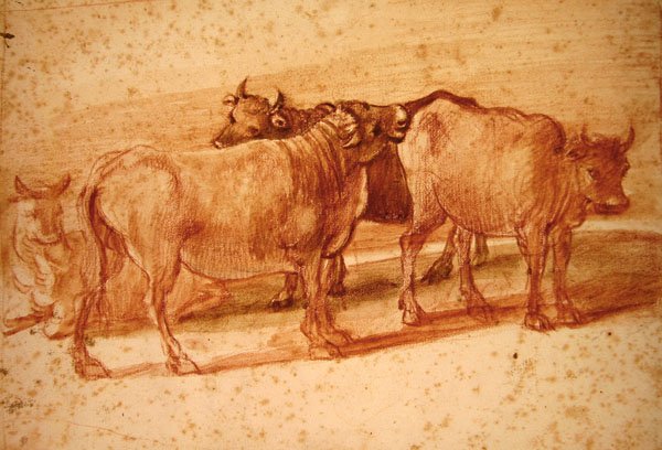 Cows by Claude Lorrain