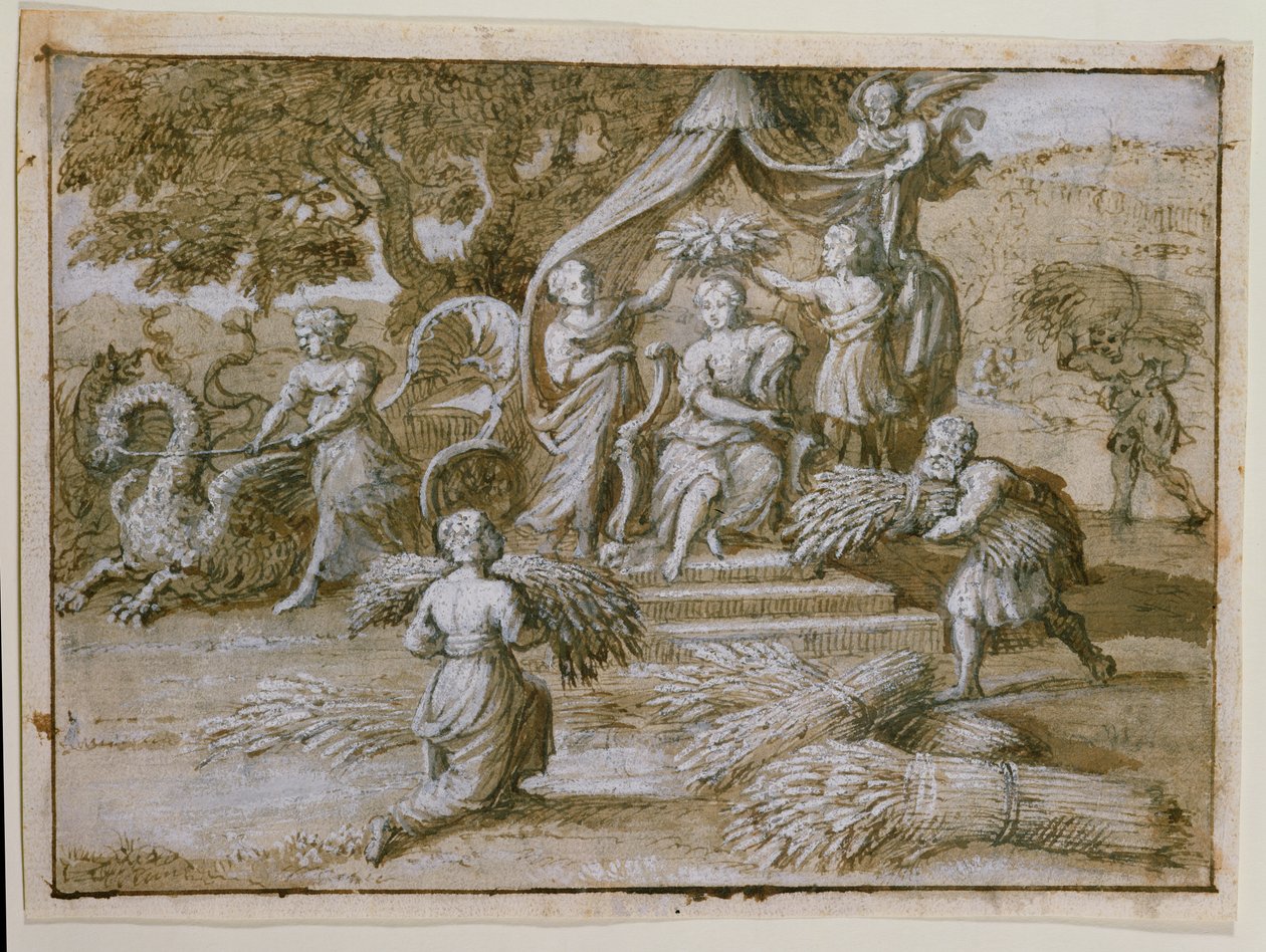 Homage to Ceres by Claude Lorrain