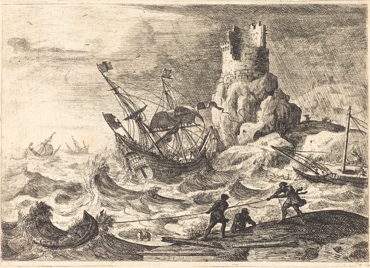 The Shipwreck by Claude Lorrain