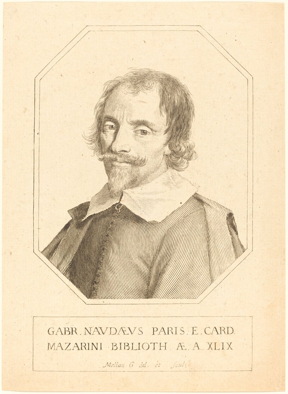 Gabriel Naude by Claude Mellan