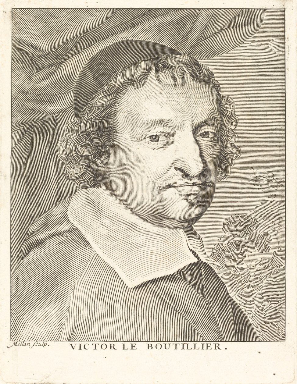 Victor Le Bouthillier by Claude Mellan