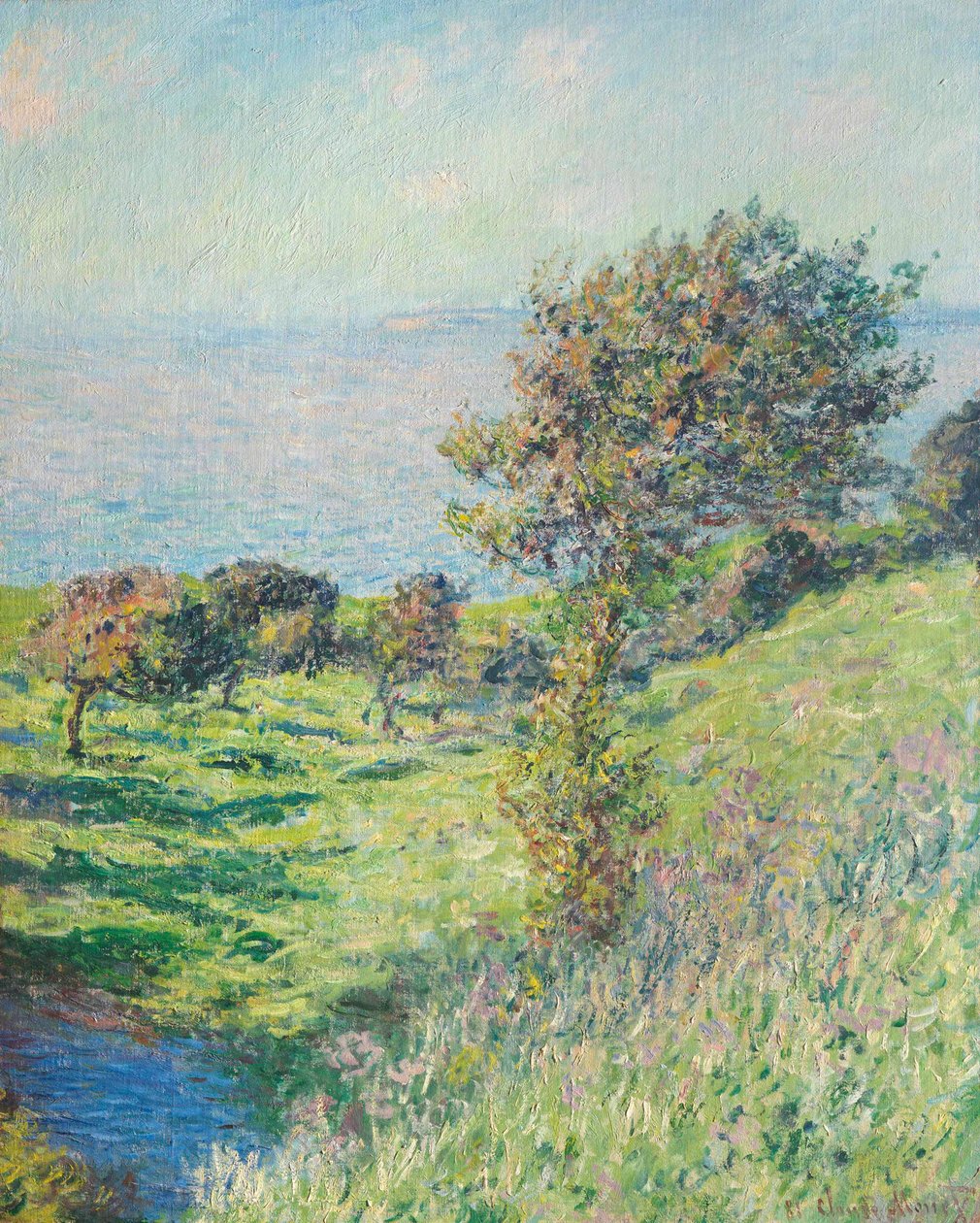 Gust of Wind by Claude Monet