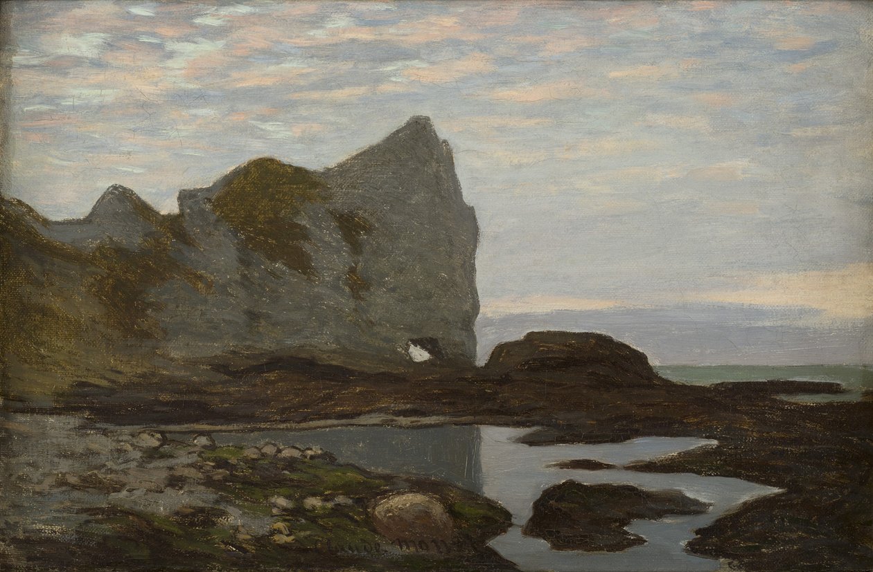 Étretat by Claude Monet