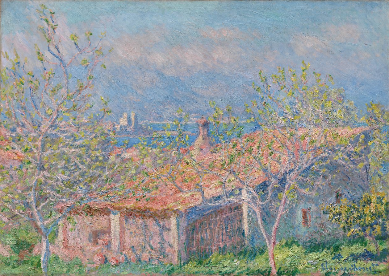 Gardeners House at Antibes by Claude Monet