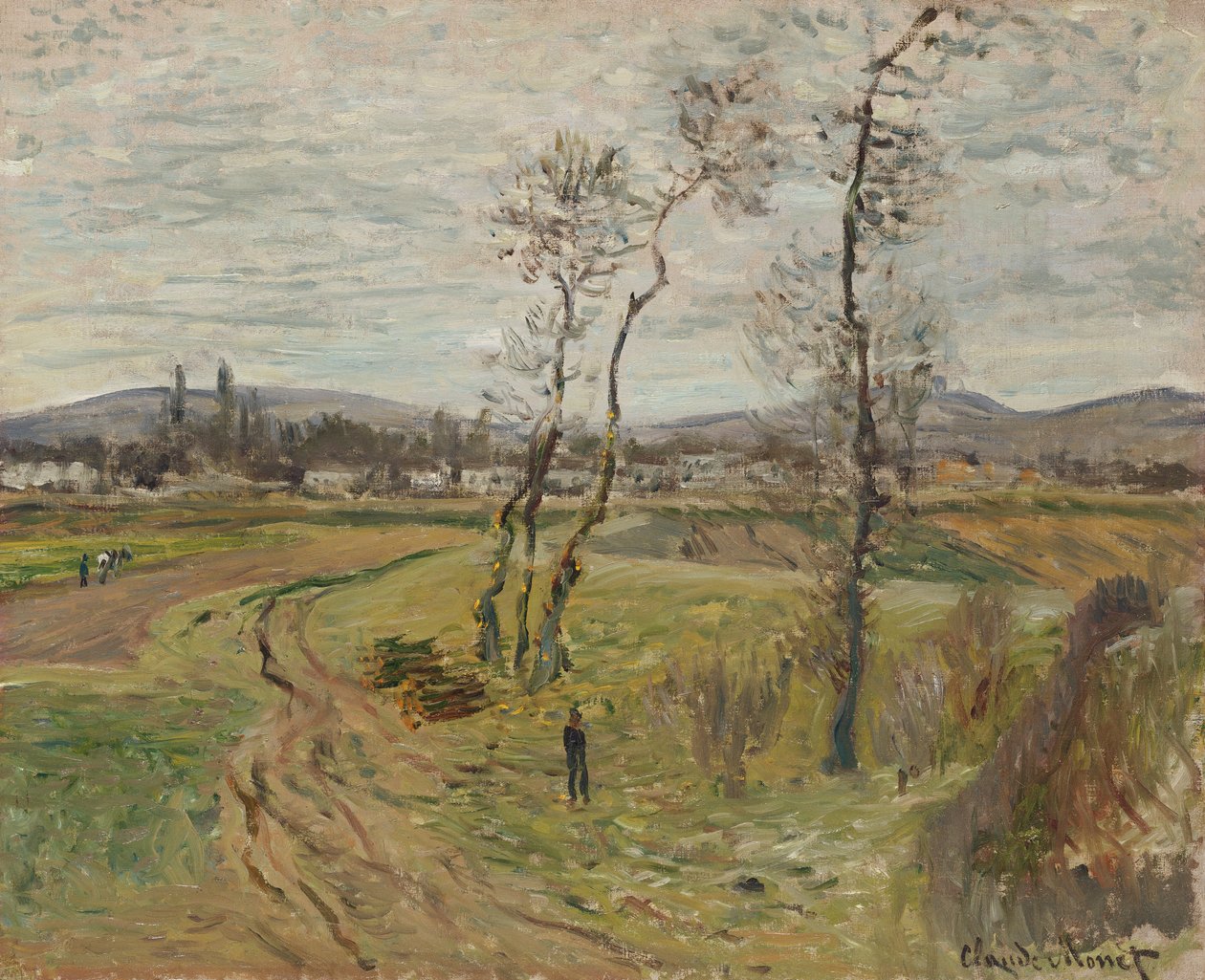 Gennevilliers Plain by Claude Monet
