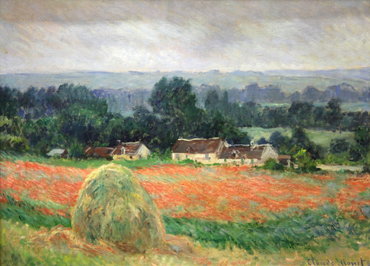 Haystack at Giverny by Claude Monet