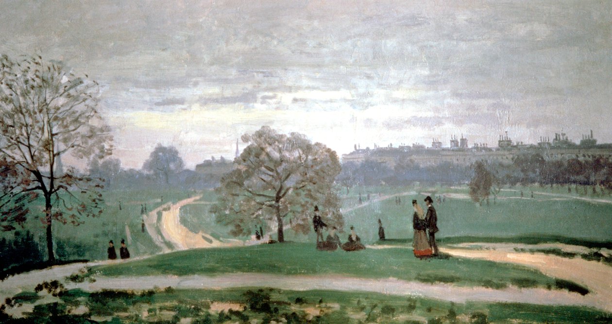 Hyde Park, London by Claude Monet