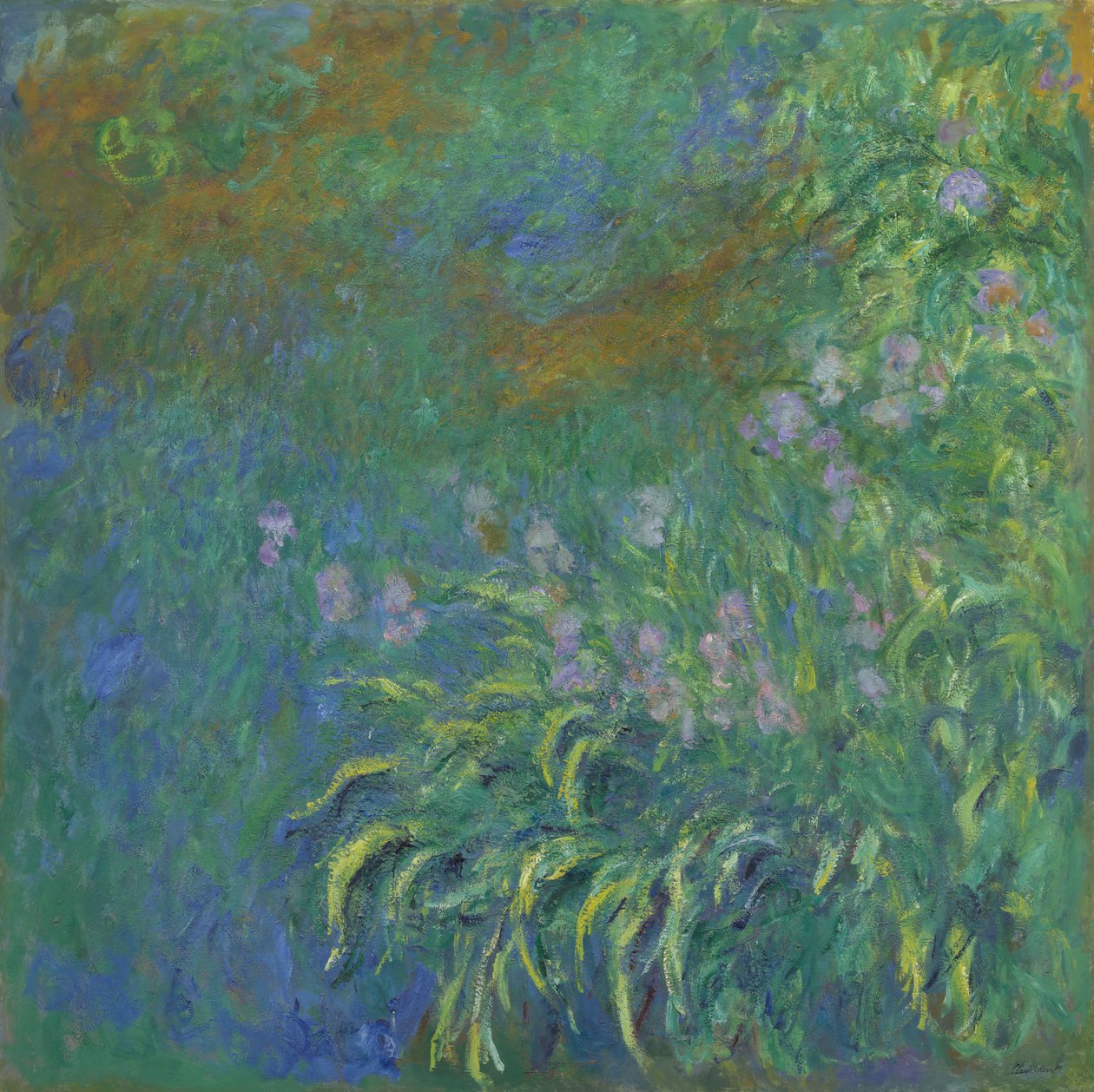 Irises, 1914-17 by Claude Monet