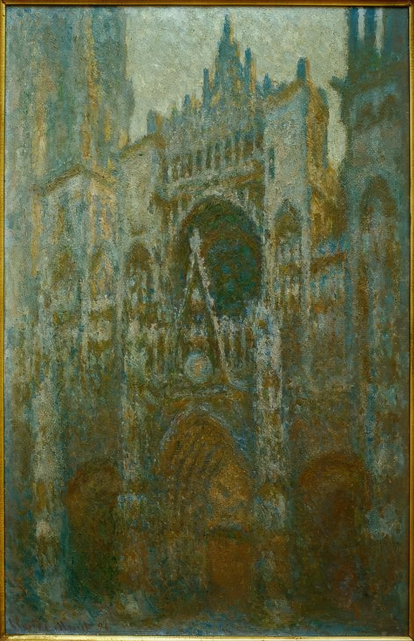 The Cathedral of Rouen, the Portal by Claude Monet