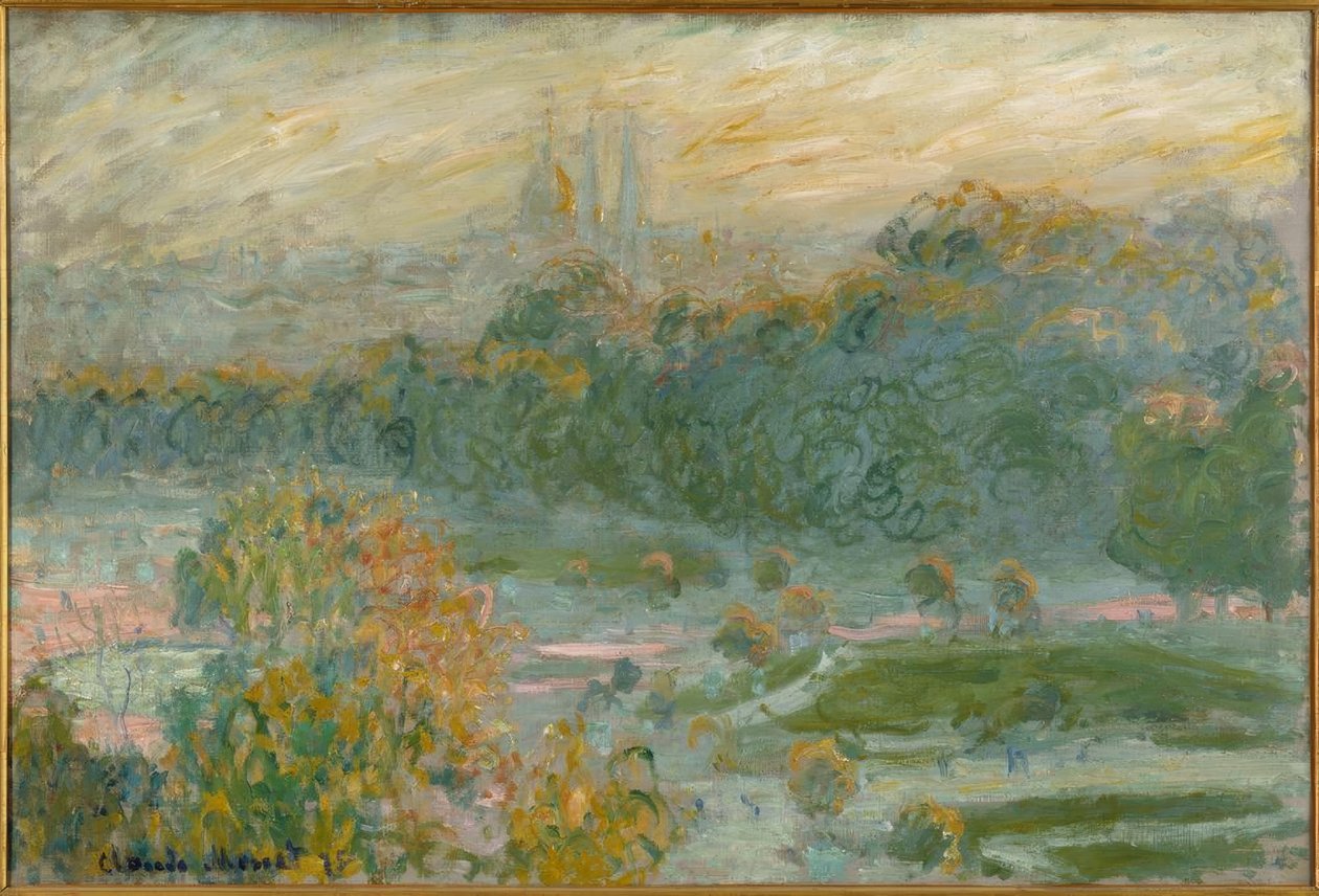 The Tuileries by Claude Monet