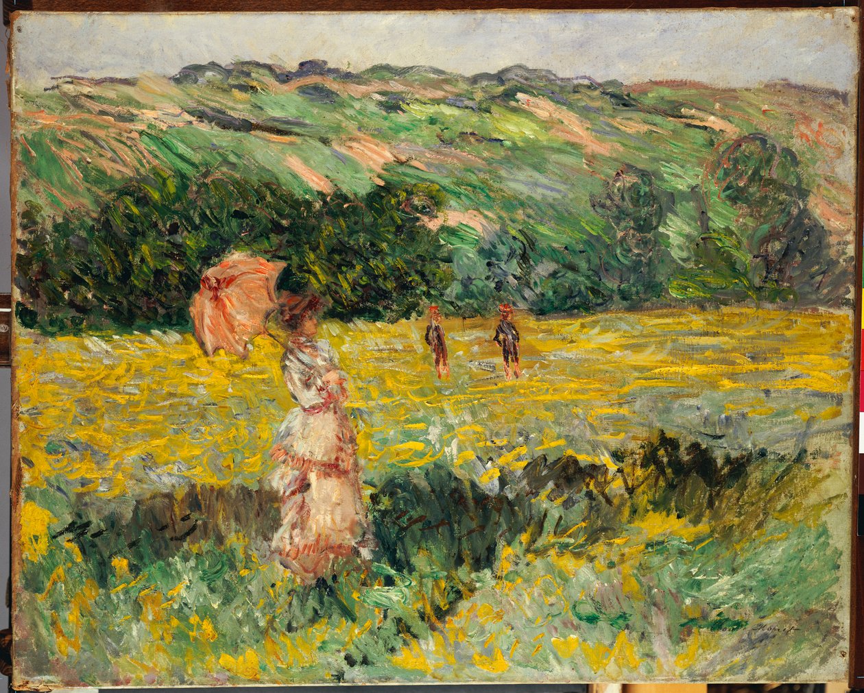Limetz Meadow, 1887 by Claude Monet