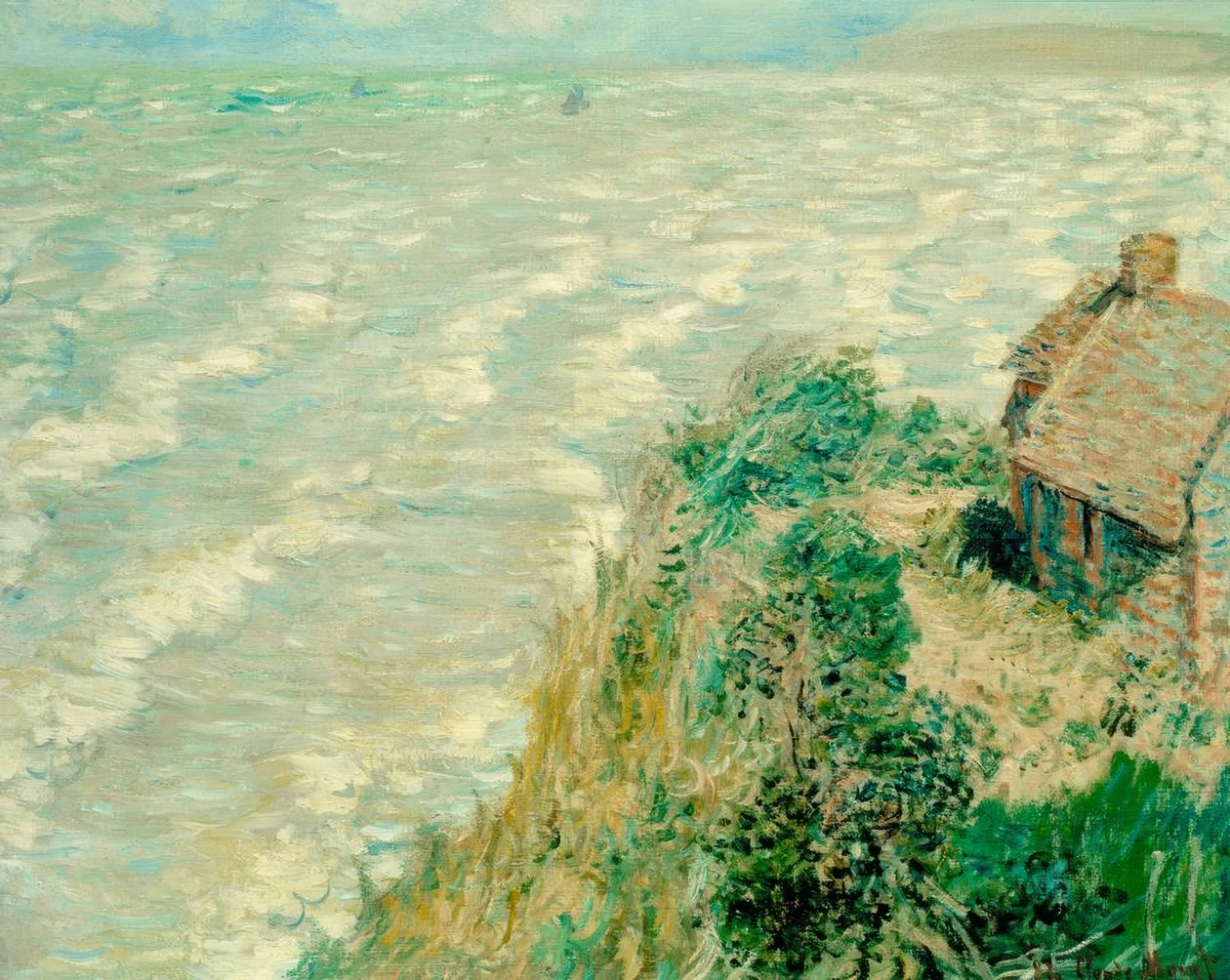 Rising Tide at Pourville by Claude Monet