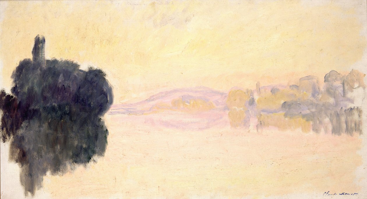 The Seine at Port-Villez, 1894 by Claude Monet