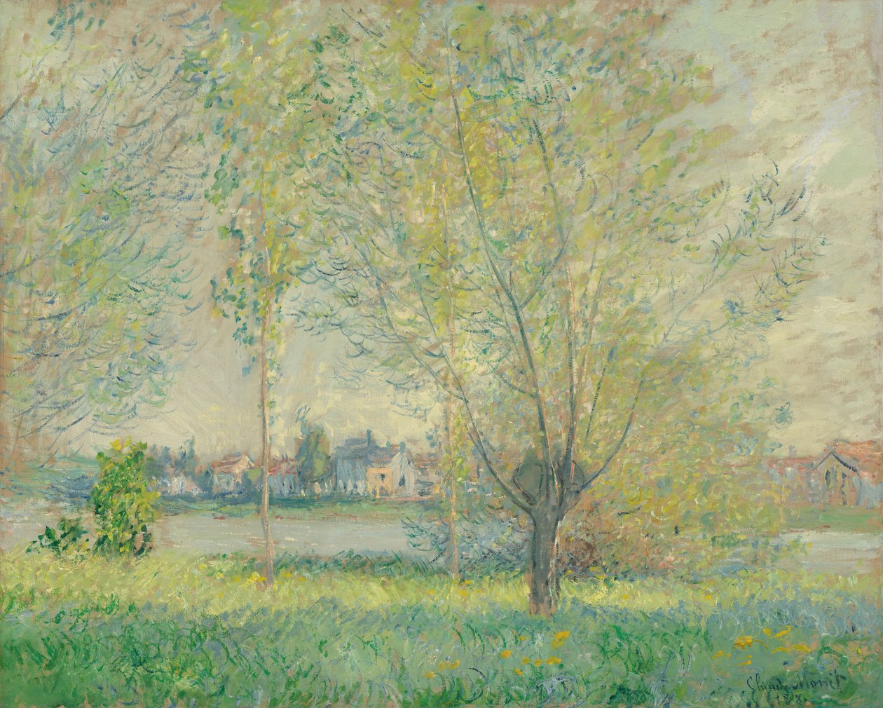 The Willows by Claude Monet