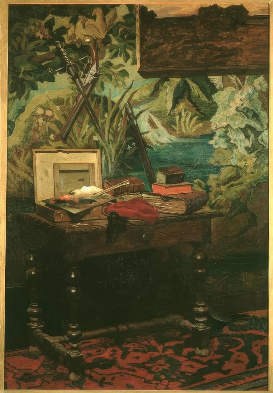 A Corner of the Studio by Claude Monet