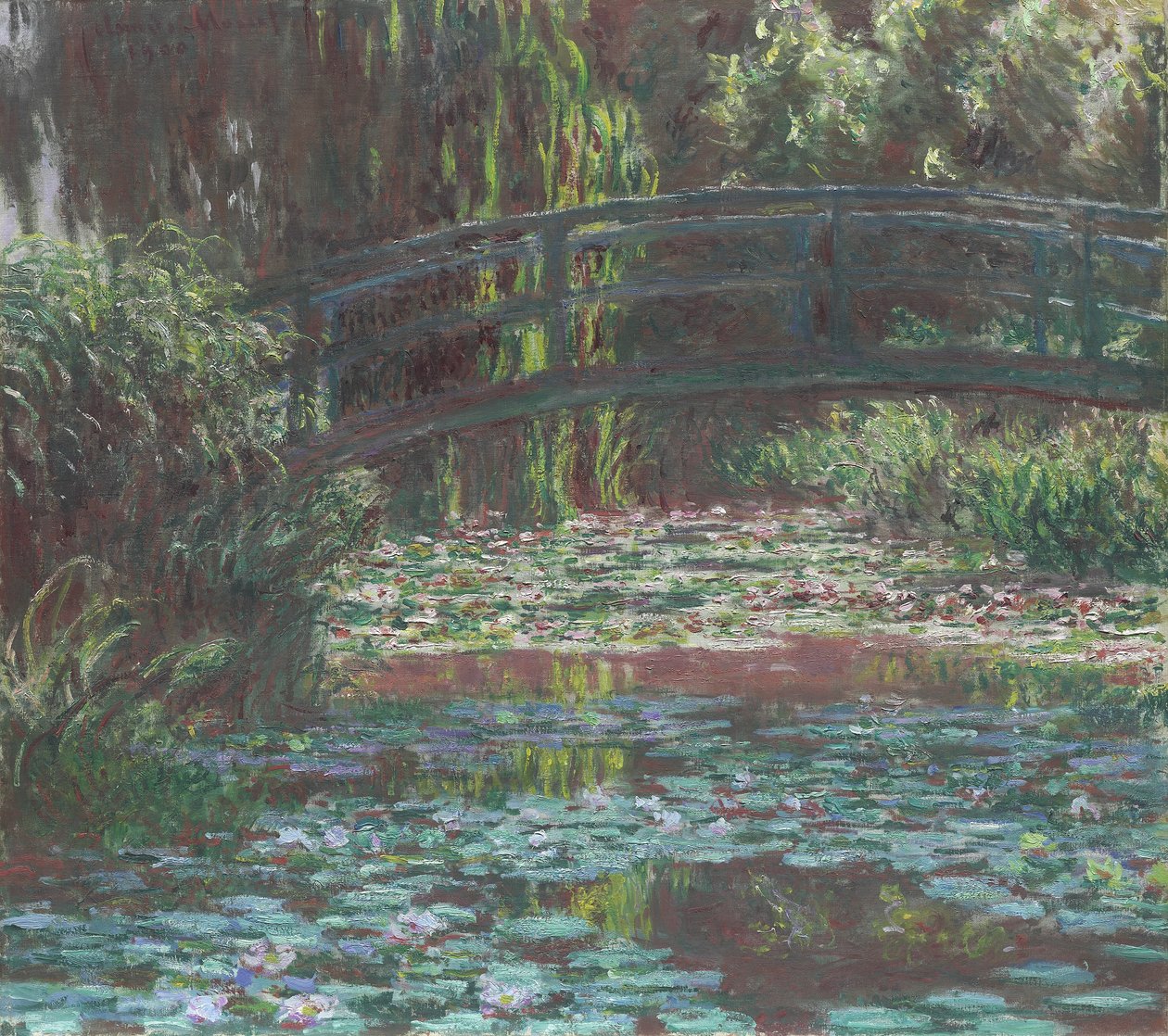 Water Lily Pond by Claude Monet