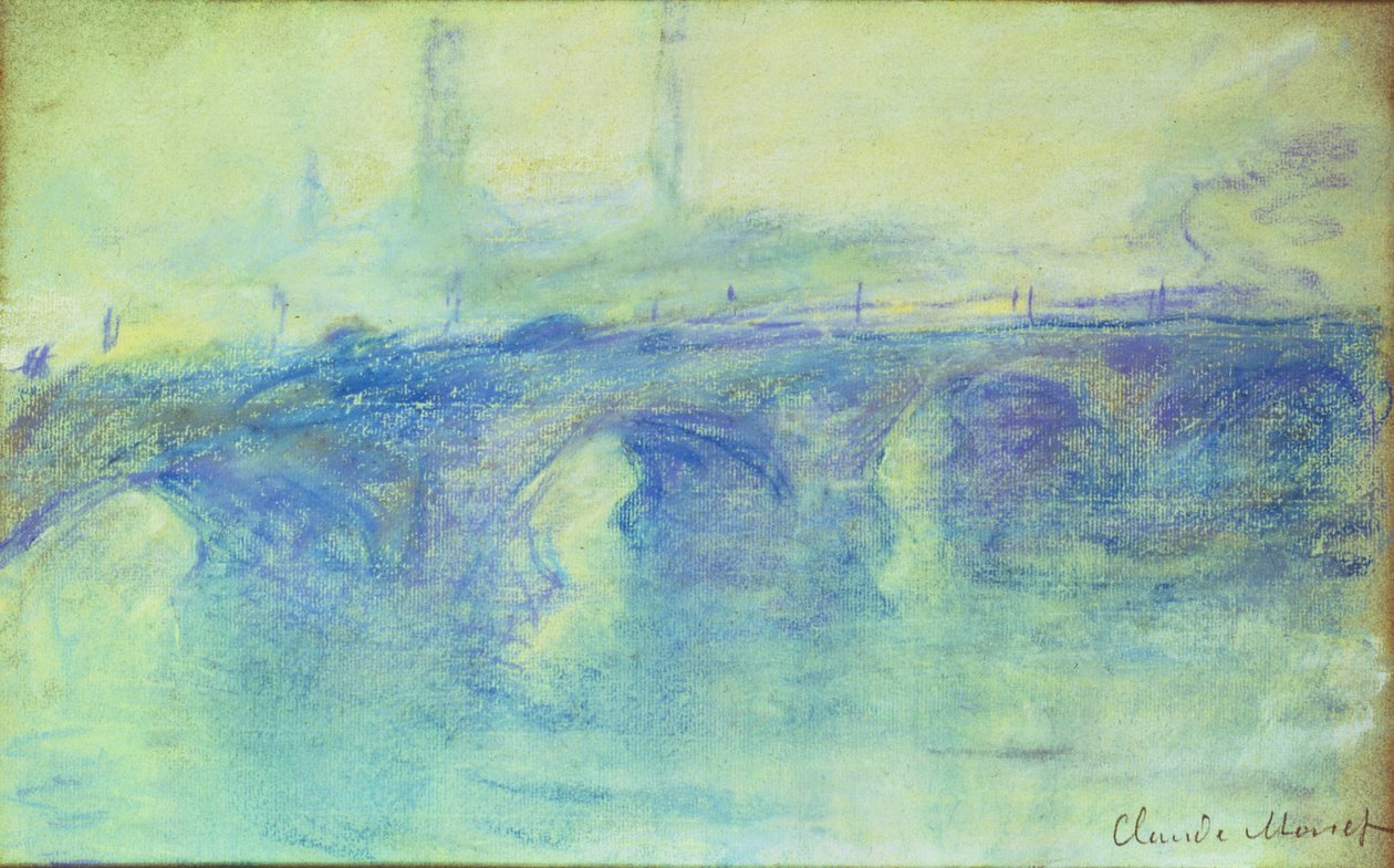 Waterloo Bridge by Claude Monet