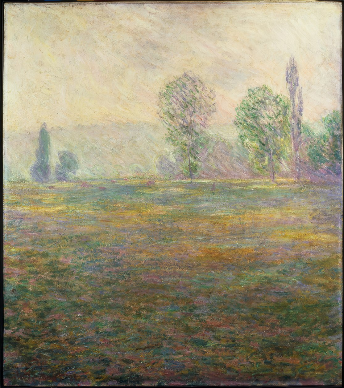 Meadow near Giverny by Claude Monet