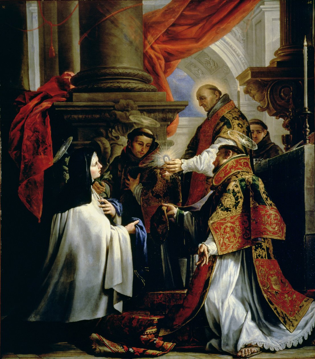 Communion of St. Teresa of Avila, c.1670 by Claudio Coello