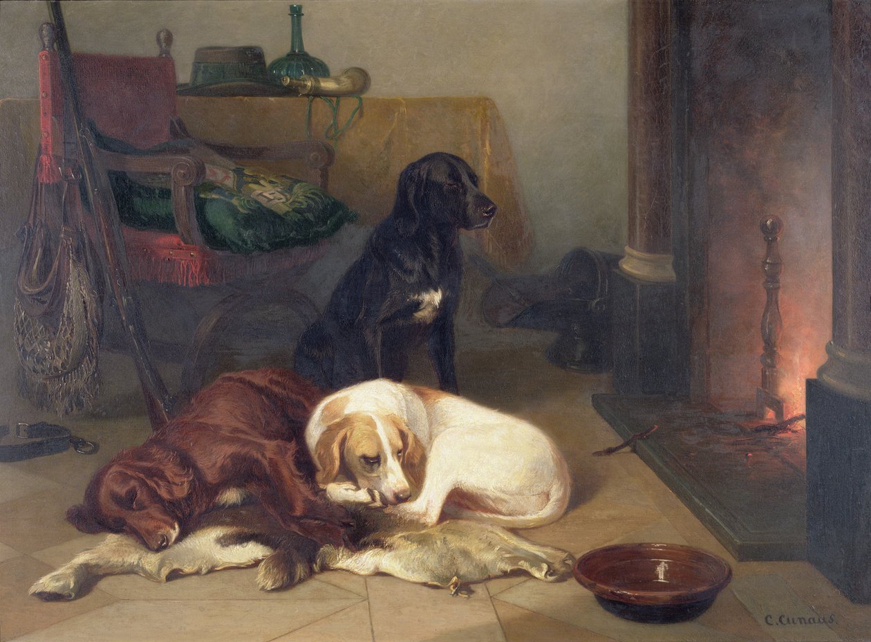 By the Fireside by Conradyn Cunaeus