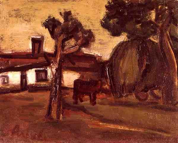 The Farm-Yard by Constant Permeke