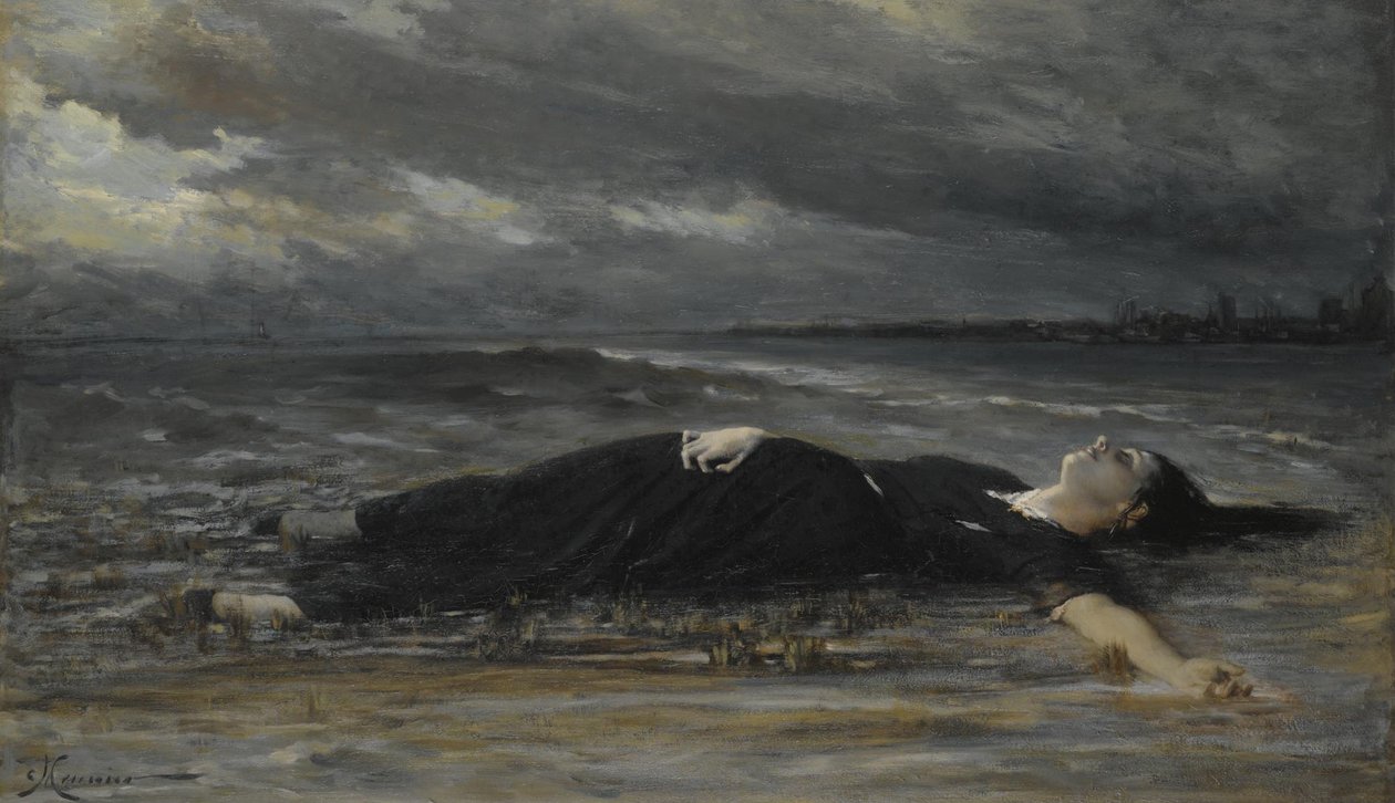 Ophelia by Constantin Emile Meunier
