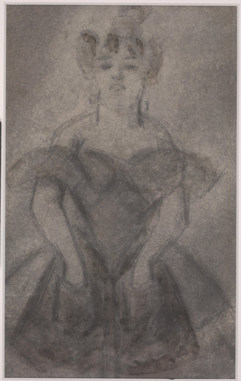 Buste de Femme by Constantin Guys