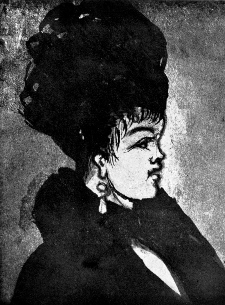Young Woman by Constantin Guys