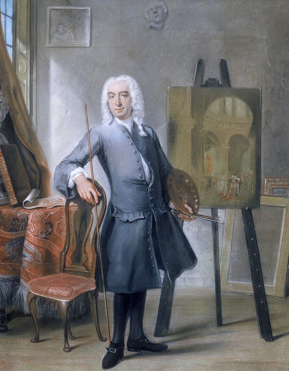 Self-portrait by Cornelis Troost