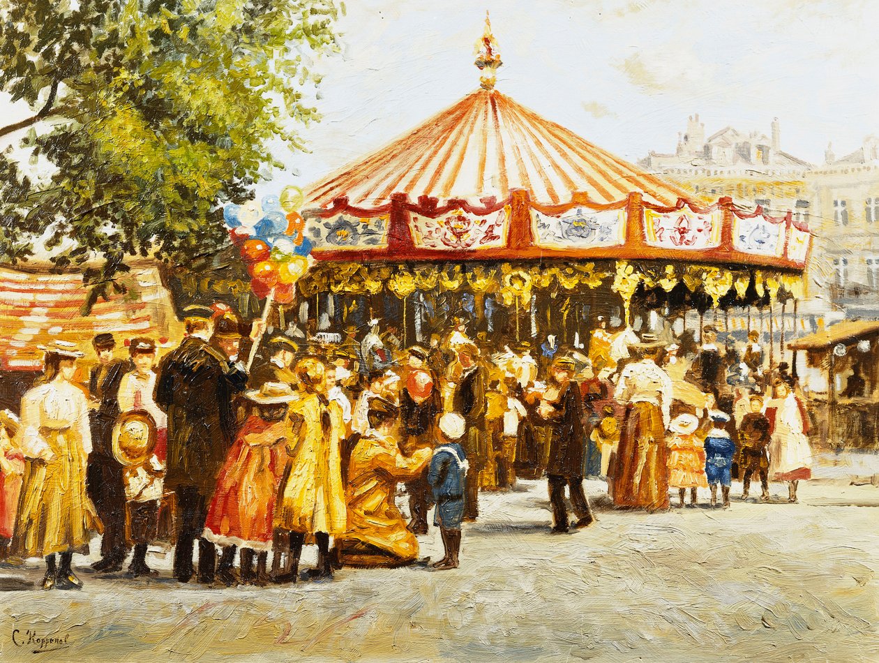 The Fairground by Cornelis Koppenol