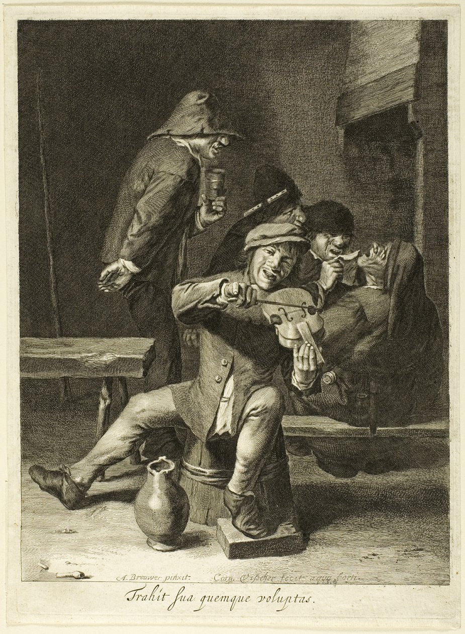 The Concert by Cornelis Visscher