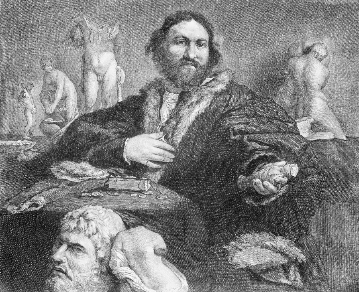 Andrea Odoni by Cornelis de Visscher