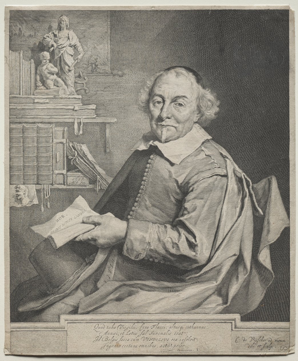 Vondel by Cornelis de Visscher