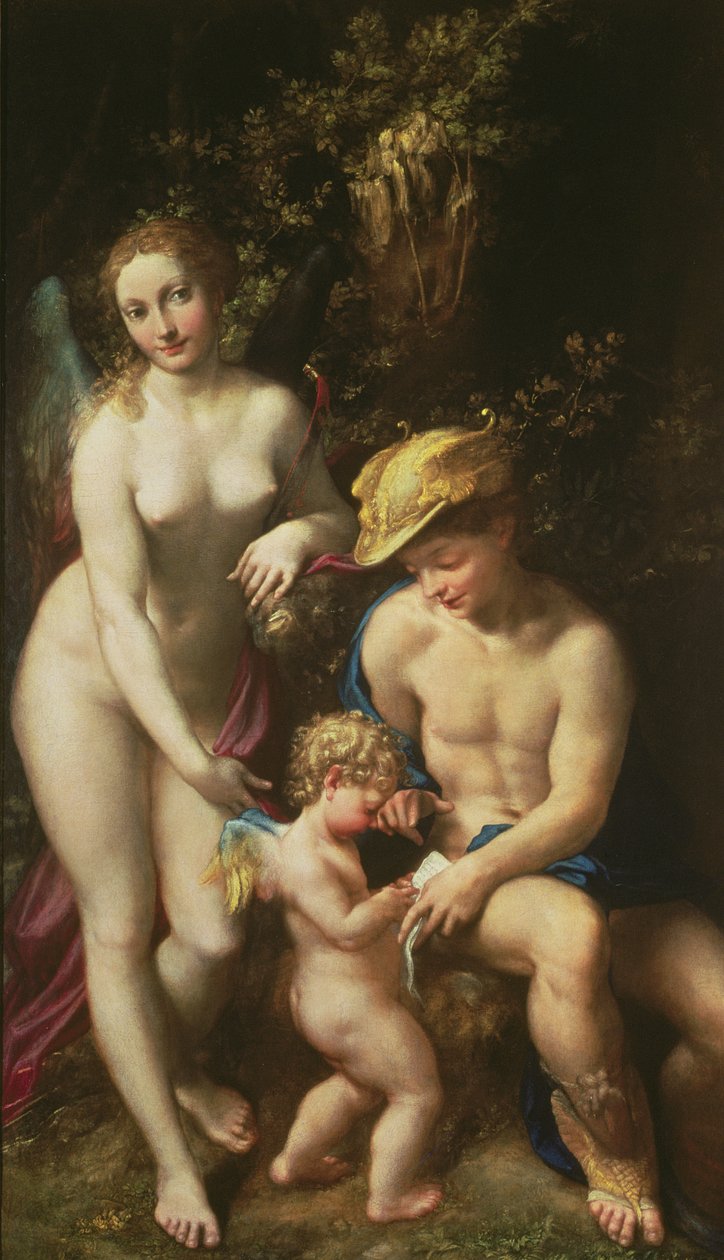 Venus with Mercury and Cupid (