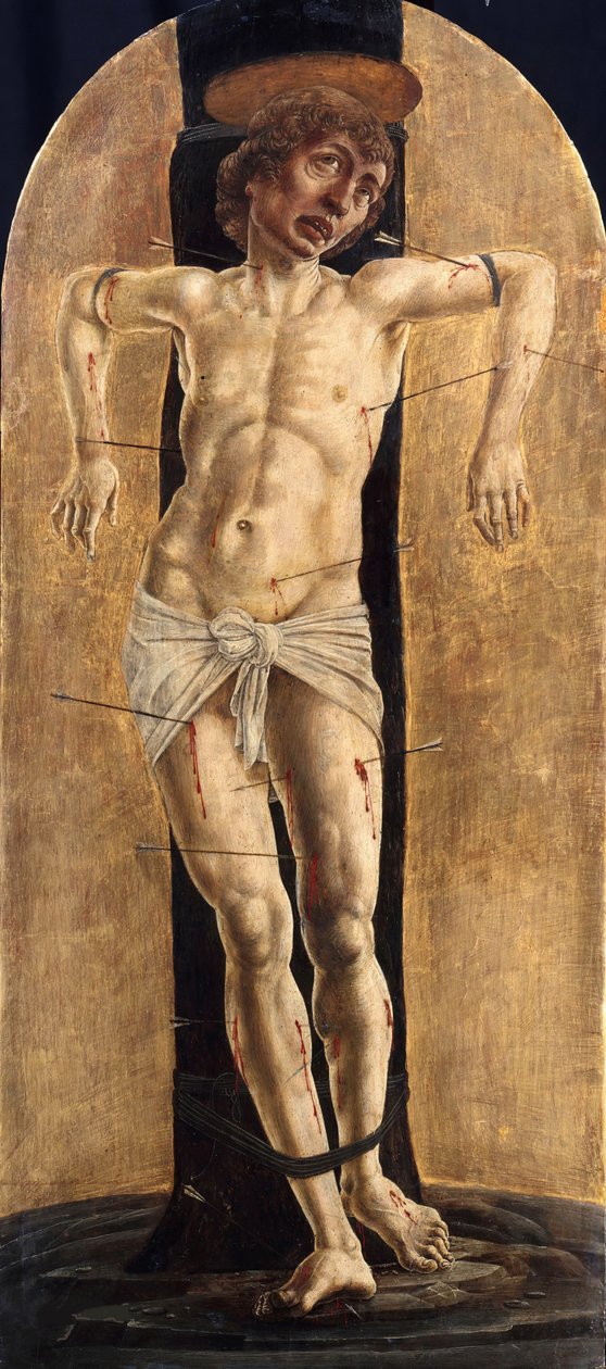 Saint Sebastian by Cosimo Tura