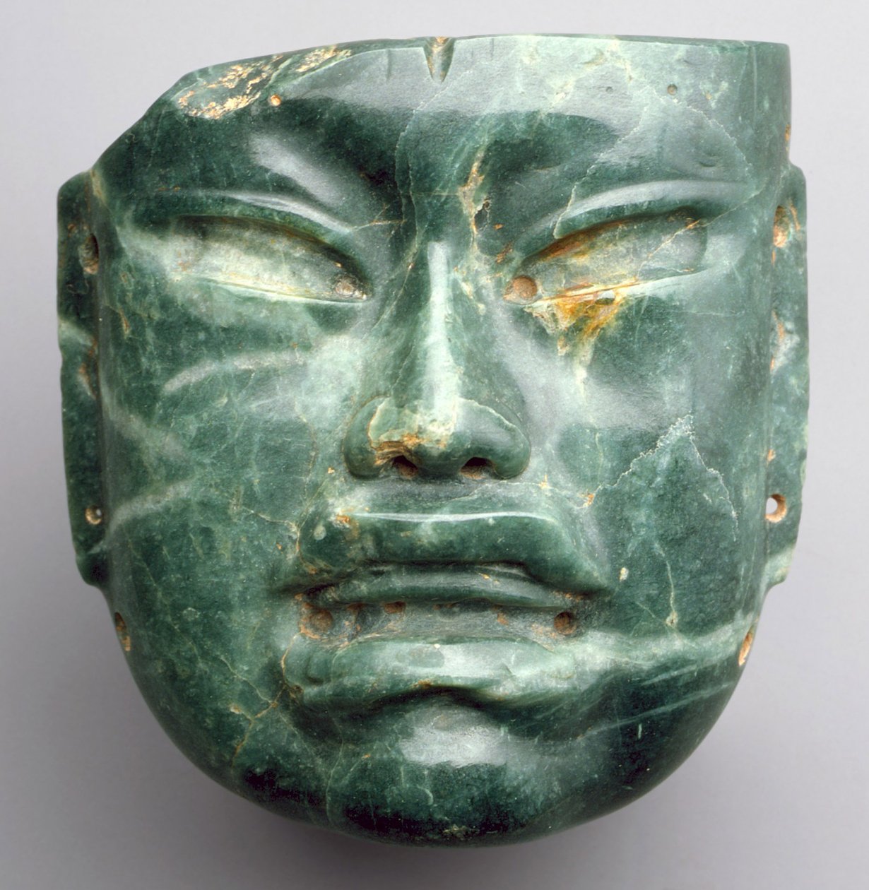 Mask by Culture Olmec
