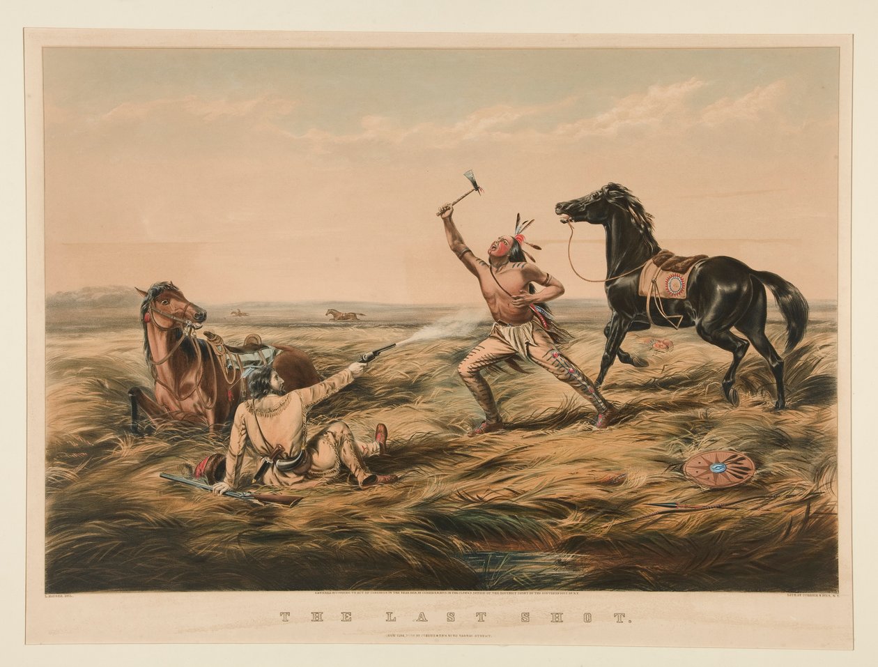 The Last Shot by Currier and Ives
