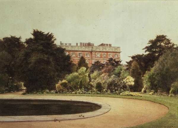 Garden, Hampton Court by Cyril Ward