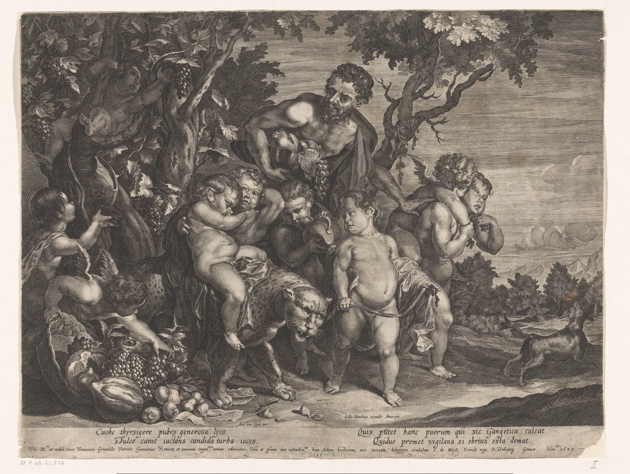 Triumph of Bacchus by D. Brunn