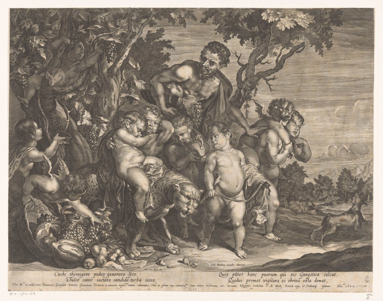 Triumph of Bacchus by D. Brunn